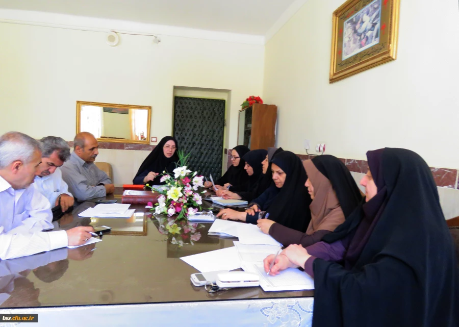 جلسه هماهنگی امتحانات نیم سال دوم تحصیلی 95-1394 4