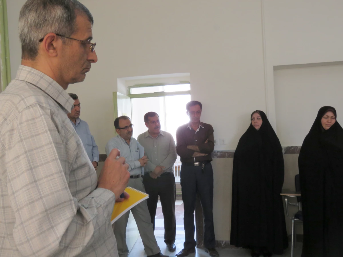 بازدید سردبیر و مشاور مجلات رشد از پردیس بنت الهدی صدر 5