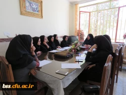 نشست توجیهی سرکار خانم دکتر قدسی با ره یافتگان به مرحله کشوری جشنواره علمی، ادبی و هنری 4