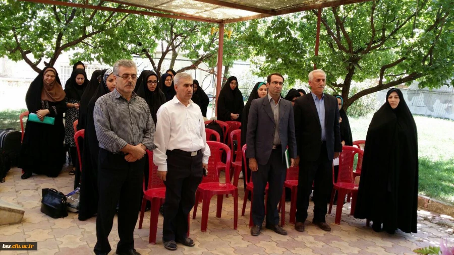 با حضور مدیریت امور پردیس های استان کردستان صورت گرفت 
مراسم بدرقه ی دانش آموختگان 91 پردیس دخترانه ی بنت الهدی صدر کردستان برای حضور در جشن فارغ التحصیلی دانشگاه فرهنگیان سراسر کشور در مشهد مقدس 4