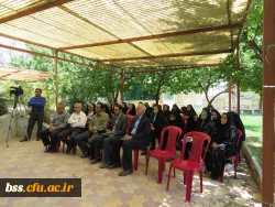 با حضور مدیریت امور پردیس های استان کردستان صورت گرفت 
مراسم بدرقه ی دانش آموختگان 91 پردیس دخترانه ی بنت الهدی صدر کردستان برای حضور در جشن فارغ التحصیلی دانشگاه فرهنگیان سراسر کشور در مشهد مقدس 6