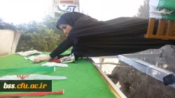 تزیین  پردیس بنت الهدی بمناسبت هفته دفاع مقدس 7