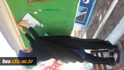 تزیین  پردیس بنت الهدی بمناسبت هفته دفاع مقدس 8