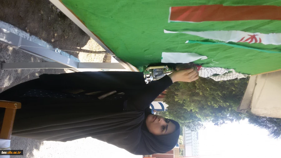 تزیین  پردیس بنت الهدی بمناسبت هفته دفاع مقدس 6