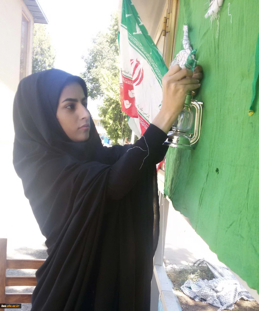 تزیین  پردیس بنت الهدی بمناسبت هفته دفاع مقدس 6