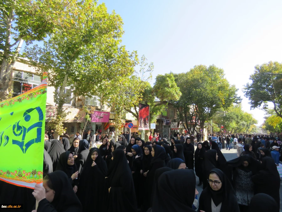 حضور در راهپیمایی 13  ابان 8