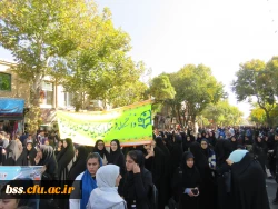 حضور در راهپیمایی 13  ابان 10