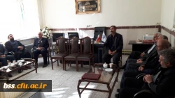 حضور  سرپرست مدیریت امور پردیس های استان کردستان وهیإت همراه 
در جمع همکاران    پردیس  بنت الهدی صدر 4