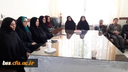 حضور  سرپرست مدیریت امور پردیس های استان کردستان وهیإت همراه 
در جمع همکاران    پردیس  بنت الهدی صدر 5