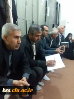 نشست صمیمانه مدیریت استانی و هیإت  همراه  با دانشجویان در خوابگاه 4