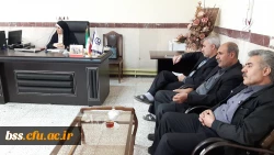 اولین  نشست سرکار خانم دکتر ظهیری با همکاران 2