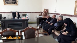 اولین  نشست سرکار خانم دکتر ظهیری با همکاران 5