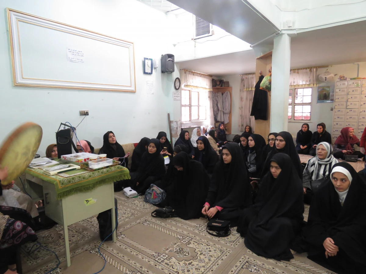 برگزاری مراسم به مناسبت ولادت   پیامبر اکرم(ص)  و امام صادق(ع)در  امامزاده هاجر خاتون 2