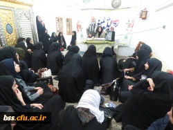 برگزاری مراسم به مناسبت ولادت   پیامبر اکرم(ص)  و امام صادق(ع)در  امامزاده هاجر خاتون 2