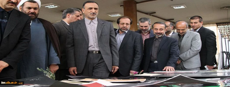 بازدید وزیر آموزش و پرورش از نمایشگاه آثار پرسش مهر 2