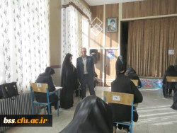 بازدید مدیریت استانی و هیأت همراه از حوزه  امتحانی پردیس بنت الهدی صدر 6