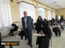 بازدید مدیریت استانی و هیأت همراه از حوزه  امتحانی پردیس بنت الهدی صدر 2