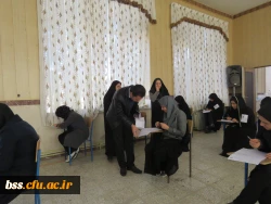 بازدید مدیریت استانی و هیأت همراه از حوزه  امتحانی پردیس بنت الهدی صدر 4