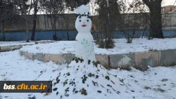 به مناسبت استقبال از بزرگداشت دهه فجر و شادی و شکر گذاری  از بارش نزولات آسمانی برگزار شد :
مسابقه ساخت آدم برفی 7