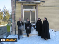 به مناسبت استقبال از  دهه فجر و شادی و شکر گذاری  از بارش نزولات آسمانی برگزار شد :
مسابقه ساخت آدم برفی 3