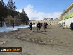 به مناسبت بزرگداشت دهه فجر برگزارشد:
مسابقه ورزشی طناب کشی و دو و میدانی (ویژه دانشجو معلمان) 2