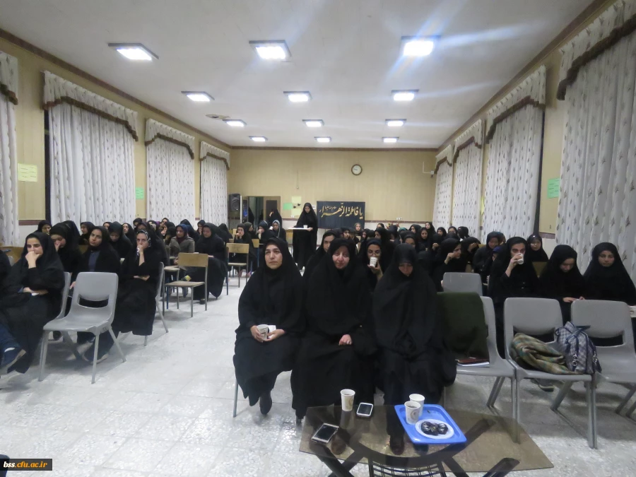 برگزاری مراسم سوگواری شهادت حضرت فاطمه (س) به همت تشکل هیئت فاطمیه ی پردیس 2