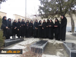 غبار روبی گلزار شهدای بهشت محمدی سنندج به همت تشکل هیئت فاطمیه و انجمن علمی ادبیات  8