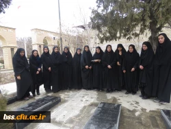 غبار روبی گلزار شهدای بهشت محمدی سنندج به همت تشکل هیئت فاطمیه و انجمن علمی ادبیات  9