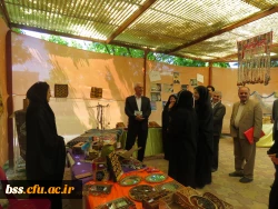 بازدید دکتر معروفی در معیت  دکتر ظهیری از نمایشگاه جو.اهرانه به روایت تصویر 2