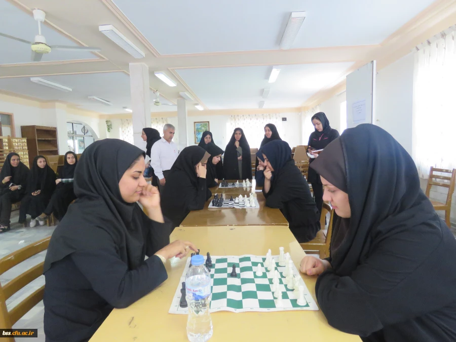 در پردیس بنت الهدئ کردستان برگزار شد:
مسابقه شطرنج انفرادی 2