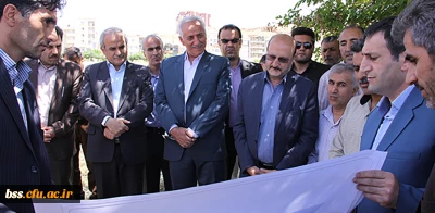 مراسم کلنگ زنی مجتمع مسکونی دانشگاه فرهنگیان کردستان با حضور استاندار