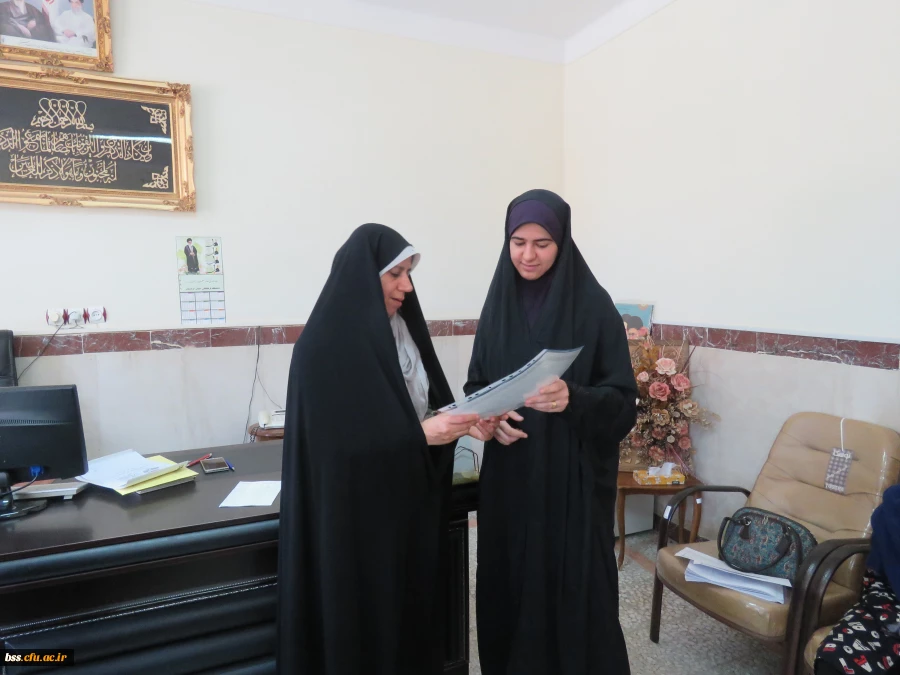 تقدیر ازعوامل اجرایی مراسم یادواره ی شهدا و  رتبه های اول تا سوم جشنواره ی 27 مسابقات فرهنگی پردیس : 6