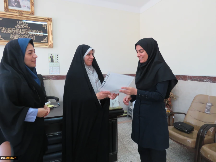 تقدیر ازعوامل اجرایی مراسم یادواره ی شهدا و  رتبه های اول تا سوم جشنواره ی 27 مسابقات فرهنگی پردیس : 13