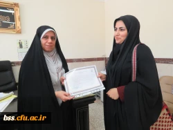 تقدیر ازعوامل اجرایی مراسم یادواره ی شهدا و  رتبه های اول تا سوم جشنواره ی 27 مسابقات فرهنگی پردیس : 14