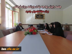 جلسه رایزنی بودجه بندی وبرنامه ریزی فرهنگی  برای سالتحصیلی جدید