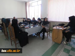 بازدید سرپرست پردیس بنت الهد ی صدر کردستان از جلسات دفاع پروژه کارنمای معلمی 3