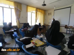 بازدید سرپرست پردیس بنت الهد ی صدر کردستان از جلسات دفاع پروژه کارنمای معلمی 6