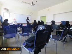 بازدید سرپرست پردیس بنت الهد ی صدر کردستان از جلسات دفاع پروژه کارنمای معلمی 5