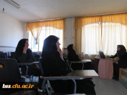 بازدید سرپرست پردیس بنت الهد ی صدر کردستان از جلسات دفاع پروژه کارنمای معلمی 10