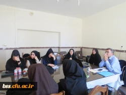 بازدید سرپرست پردیس بنت الهد ی صدر کردستان از جلسات دفاع پروژه کارنمای معلمی 14