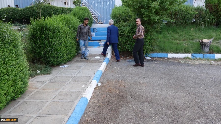 در راستای اقدامات عمرانی تابستان 96 انجام شد:

زیبا سازی و رنگ آمیزی فضای محیطی پردیس شهید مدرس و بنت الهدی صدر 6