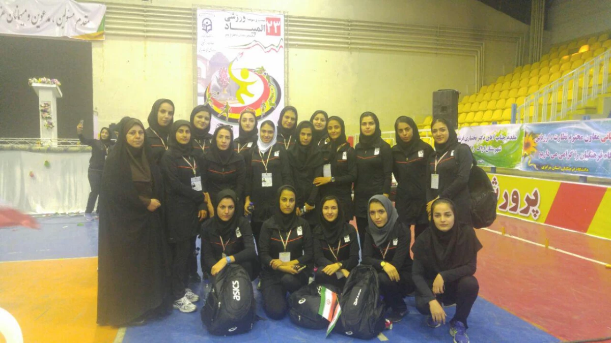 شرکت دانشجویان پردیس بنت الهدی صدر دربیست وسومین المپیاد ورزشی به میزبانی استان مرکزی اراک 6