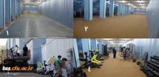 راه اندازی یکی از مجهز ترین سالن های بدنسازی در دانشگاه فرهنگیان کردستان