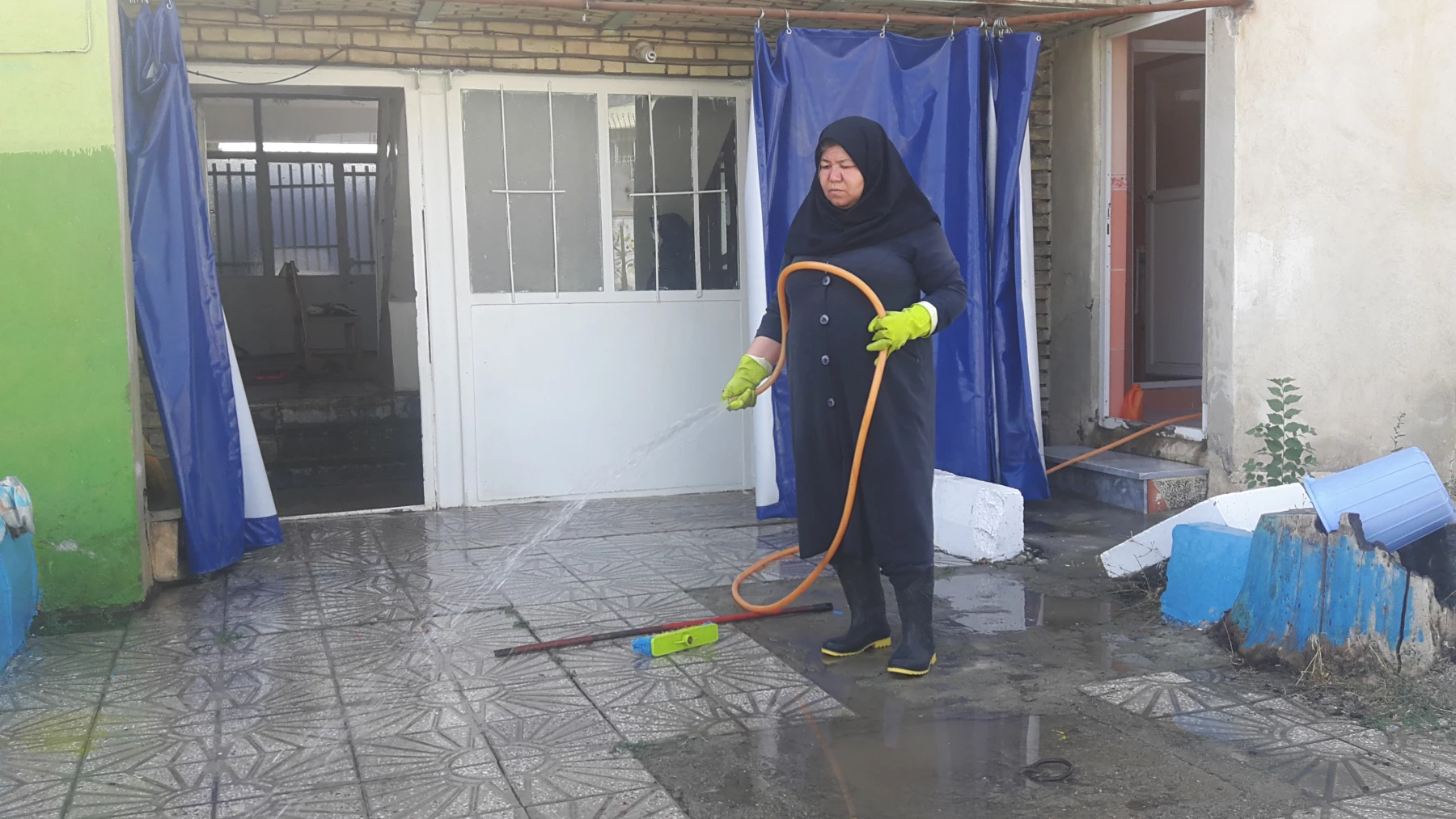 آماده سازی و فضاسازی پردیس   به مناسبت  ماه محرم، هفته دفاع مقدس و آغاز سال تححصیلی جدید 7