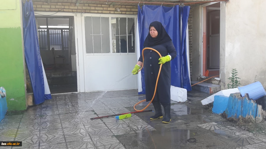 آماده سازی و فضاسازی پردیس   به مناسبت  ماه محرم، هفته دفاع مقدس و آغاز سال تححصیلی جدید 7