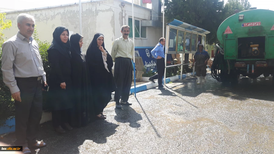 آماده سازی و فضاسازی پردیس   به مناسبت  ماه محرم، هفته دفاع مقدس و آغاز سال تححصیلی جدید 5