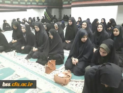 حضور  معاون  آموزشی ، فرهنگی و پژوهشی پردیس با دانشجویان در مراسم عزاداری دانشگاه کردستان 2