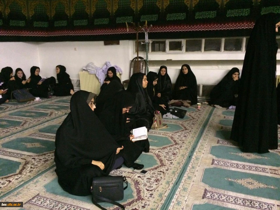 شرکت دانشجو معلمان در عزاداری