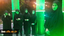 شرکت دانشجومعلمان در مراسم عزاداری دانشگاه کردستان 3