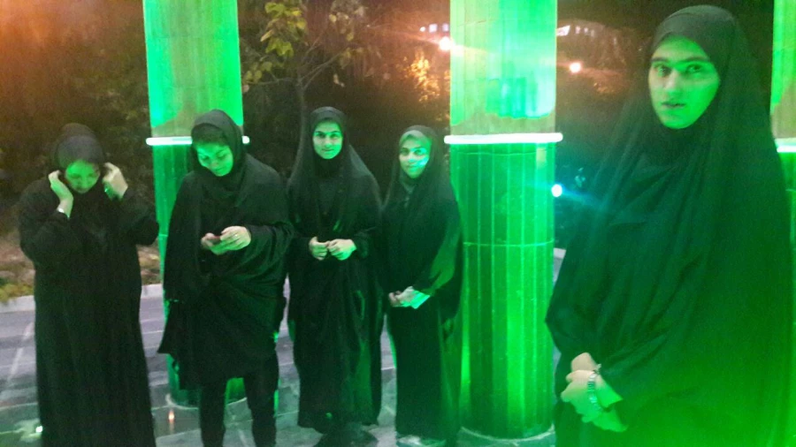 شرکت دانشجومعلمان در مراسم عزاداری دانشگاه کردستان 3